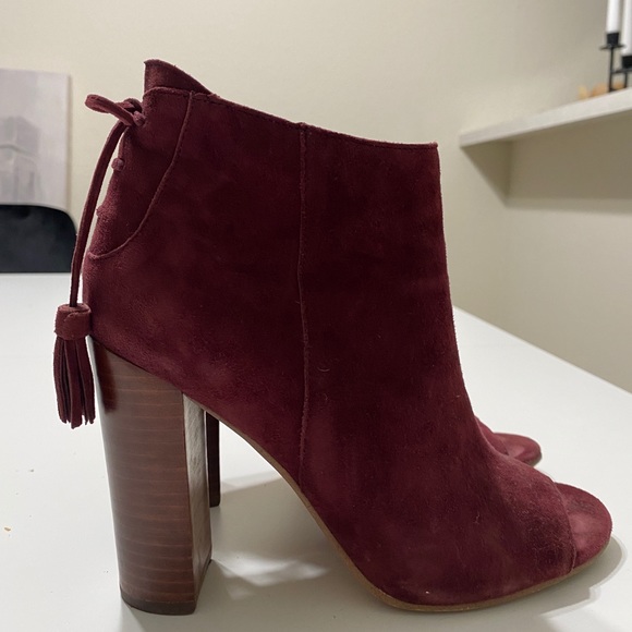 Peep toe booties - Picture 2 of 5